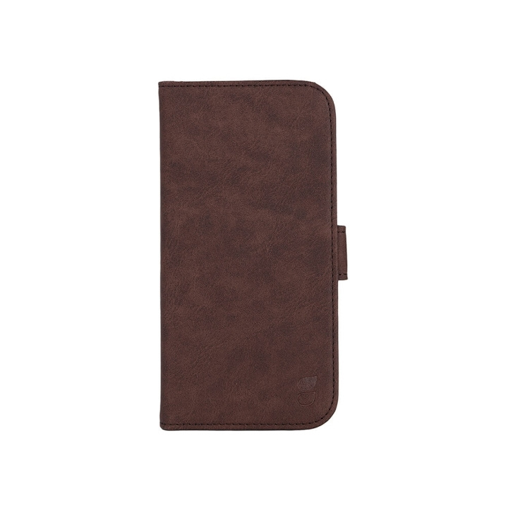 GEAR Wallet Case 3 Card Slots Magseries Brown - iPhone 15 Plus in the group SMARTPHONE & TABLETS / Phone cases / Apple / iPhone 15 at TP E-commerce Nordic AB (C30313)