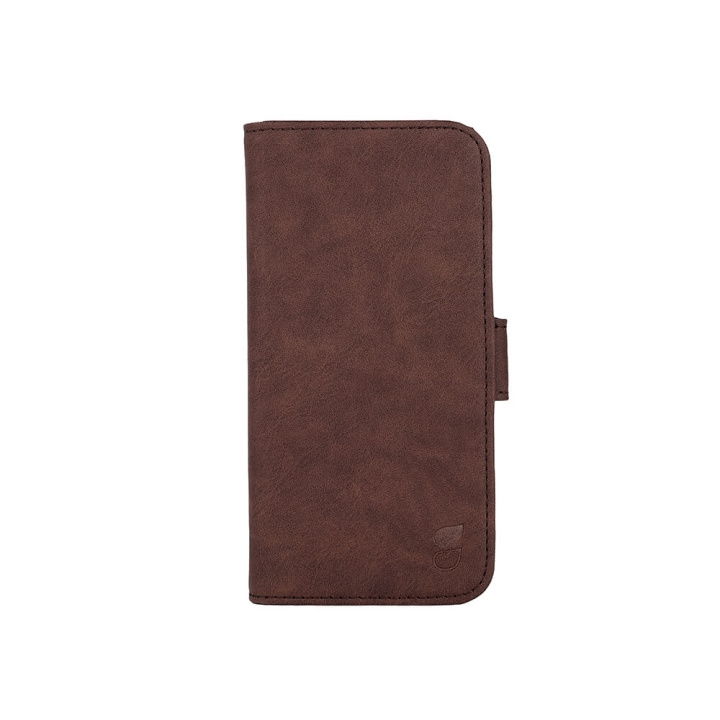 GEAR Wallet Case 3 Card Slots Magseries Brown - iPhone 15 in the group SMARTPHONE & TABLETS / Phone cases / Apple / iPhone 15 at TP E-commerce Nordic AB (C30314)