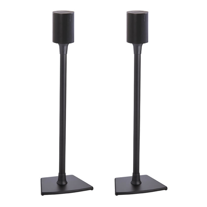 SANUS Floor Stand for Sonos ERA100 Pair Black in the group HOME ELECTRONICS / Audio & Picture / Speakers & accessories / Speaker mounts at TP E-commerce Nordic AB (C30328)