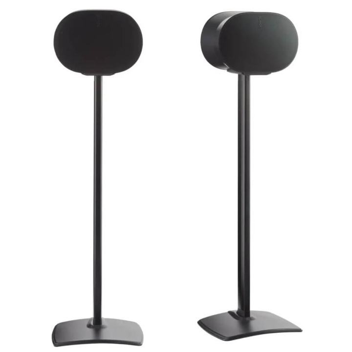 SANUS Floor Stand for Sonos ERA 300 Pair Black in the group HOME ELECTRONICS / Audio & Picture / Speakers & accessories / Speaker mounts at TP E-commerce Nordic AB (C30335)