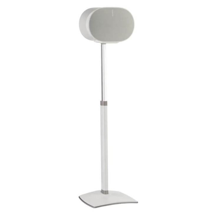 SANUS Floor Stand Adjustable for Sonos ERA 300 Single White in the group HOME ELECTRONICS / Audio & Picture / Speakers & accessories / Speaker mounts at TP E-commerce Nordic AB (C30336)