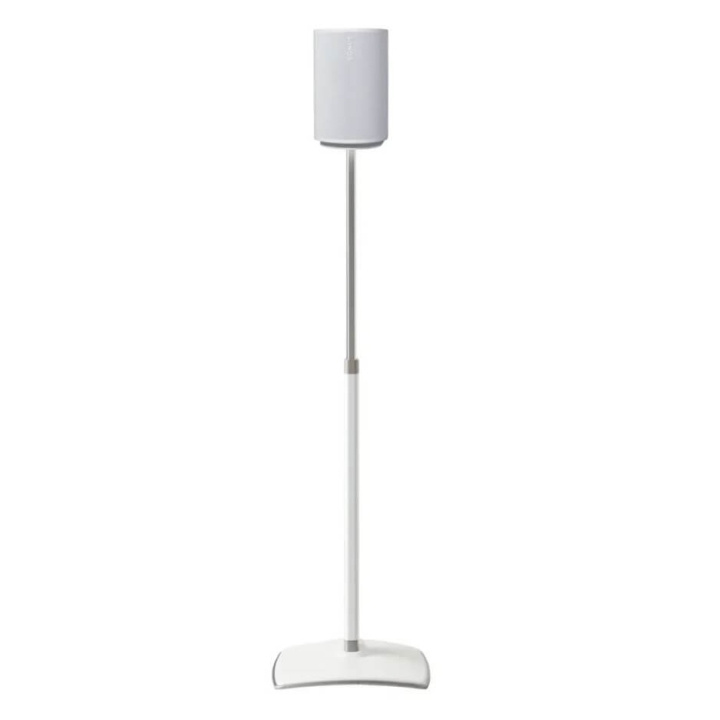 SANUS Floor Stand Adjustable for Sonos ERA 100 Single White in the group HOME ELECTRONICS / Audio & Picture / Speakers & accessories / Speaker mounts at TP E-commerce Nordic AB (C30340)