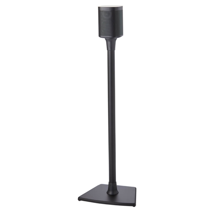 SANUS Floor Stand for Sonos One SL Play:1 Play:3 Single Black in the group HOME ELECTRONICS / Audio & Picture / Speakers & accessories / Speaker mounts at TP E-commerce Nordic AB (C30345)