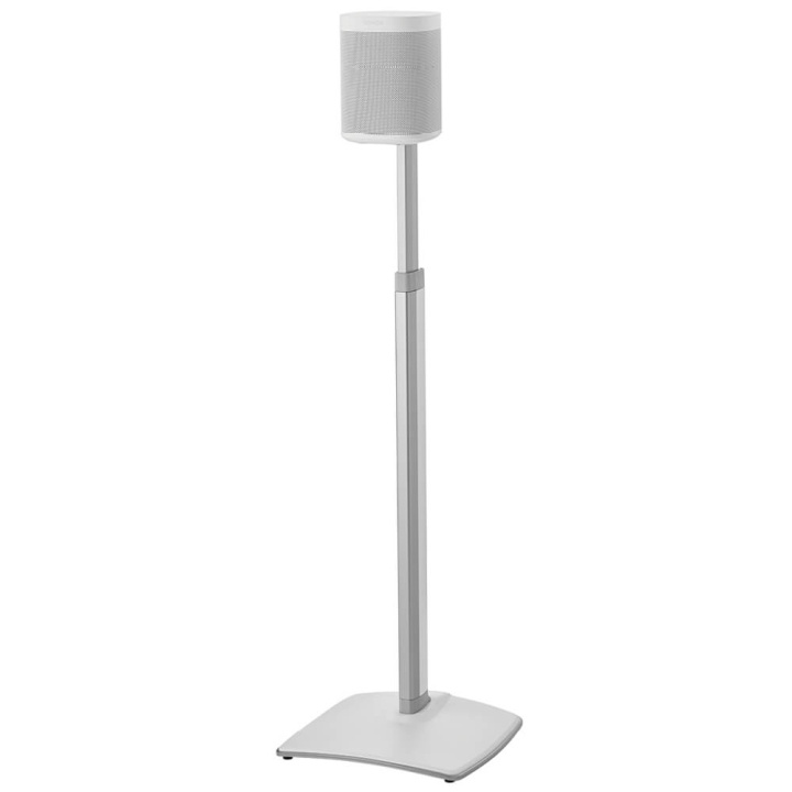 SANUS Floor Stand Adjustable One SL Play:1 Play:3 Single White in the group HOME ELECTRONICS / Audio & Picture / Speakers & accessories / Speaker mounts at TP E-commerce Nordic AB (C30348)