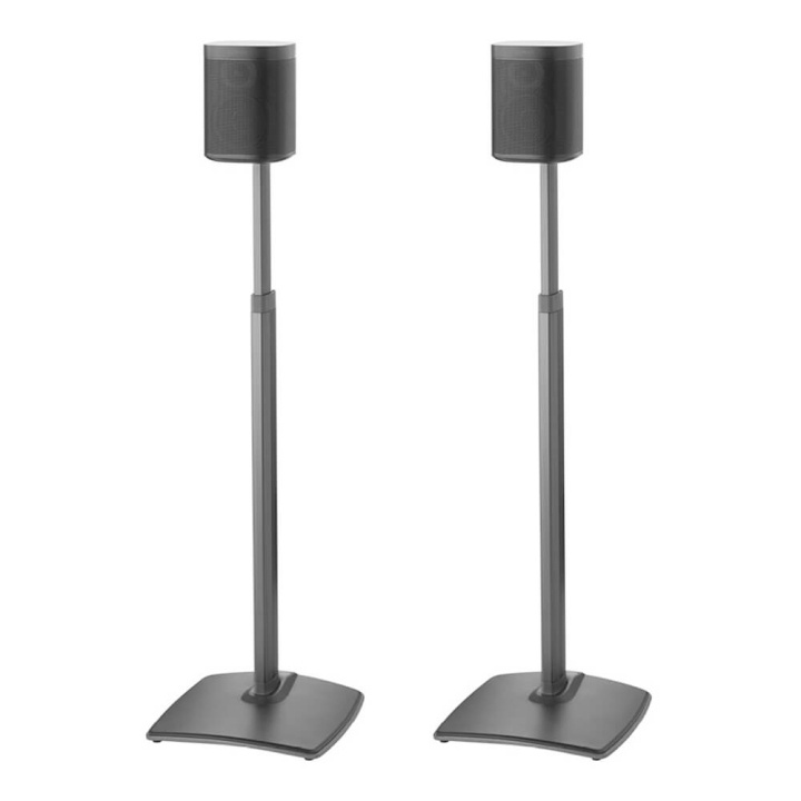 SANUS Floor Stand Adjustable One SL Play:1 Play:3 Pair Black in the group HOME ELECTRONICS / Audio & Picture / Speakers & accessories / Speaker mounts at TP E-commerce Nordic AB (C30351)