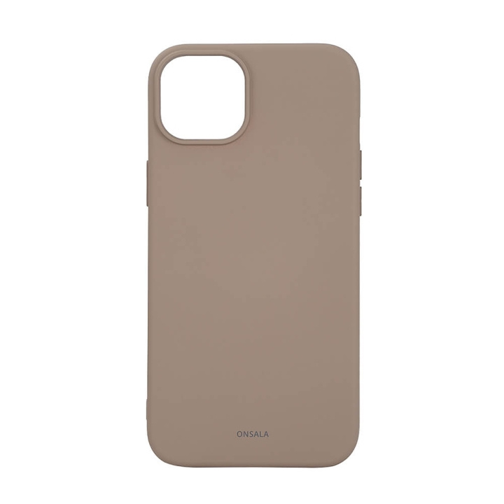 Onsala Phone Case with Silicone Feel MagSeries Summer Sand - iPhone 15 Plus in the group SMARTPHONE & TABLETS / Phone cases / Apple / iPhone 15 at TP E-commerce Nordic AB (C30376)