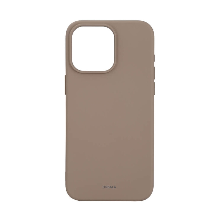 Onsala Phone Case with Silicone Feel MagSeries Summer Sand - iPhone 15 Pro Max in the group SMARTPHONE & TABLETS / Phone cases / Apple / iPhone 15 at TP E-commerce Nordic AB (C30378)