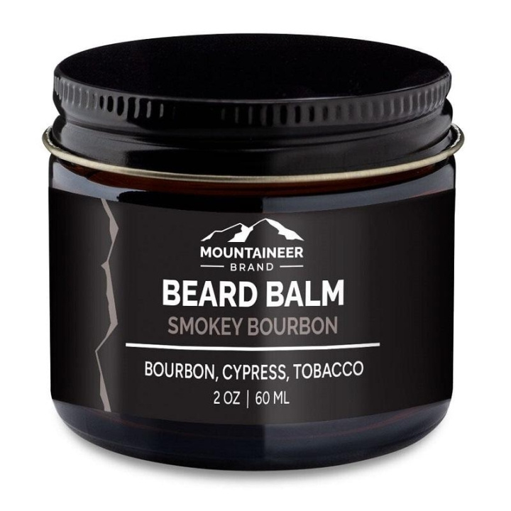 Mountaineer Brand Smokey Bourbon Beard Balm 60ml in the group BEAUTY & HEALTH / Hair & Styling / Beard care / Mustache wax at TP E-commerce Nordic AB (C30433)