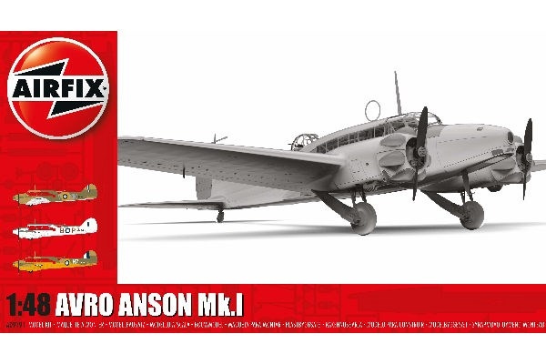 AIRFIX Avro Anson Mk.I in the group Sport, leisure & Hobby / Hobby / Plastic models / Airplanes/Helicopters at TP E-commerce Nordic AB (C30468)