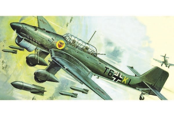 Airfix Junkers Ju87B Stuka 1:24 in the group Sport, leisure & Hobby / Hobby / Plastic models / Airplanes/Helicopters at TP E-commerce Nordic AB (C30480)