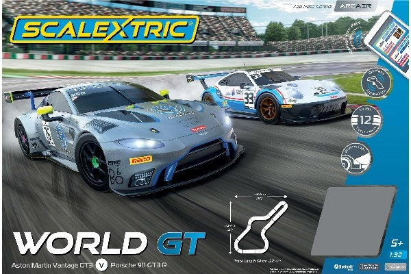 Scalextric ARC AIR - World GT in the group TOYS, KIDS & BABY PRODUCTS / Radio controlled / Racing tracks / Cars at TP E-commerce Nordic AB (C30489)