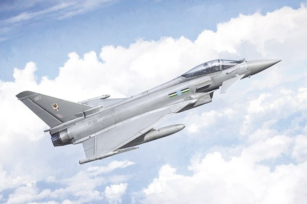 ITALERI 1:72 Eurofighter Typhoon EF-2000 in the group Sport, leisure & Hobby / Hobby / Plastic models / Airplanes/Helicopters at TP E-commerce Nordic AB (C30536)