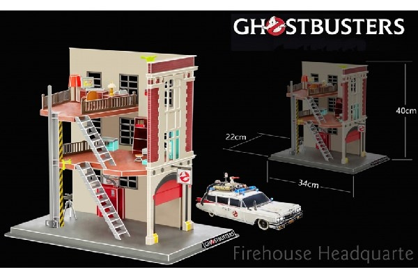Revell 3D puzzle Ghostbusters Firestation in the group Sport, leisure & Hobby / Hobby / Plastic models / Build & Play at TP E-commerce Nordic AB (C30548)