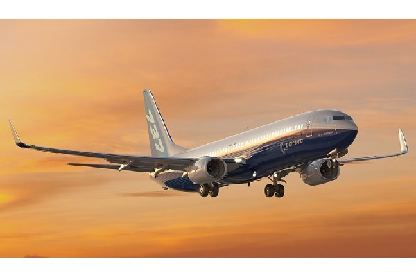 Revell Boeing 737-800 1:288 in the group Sport, leisure & Hobby / Hobby / Plastic models / Airplanes/Helicopters at TP E-commerce Nordic AB (C30557)