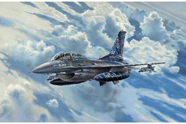 Revell F-16D Fighting Falcon 1:72 in the group Sport, leisure & Hobby / Hobby / Plastic models / Airplanes/Helicopters at TP E-commerce Nordic AB (C30563)