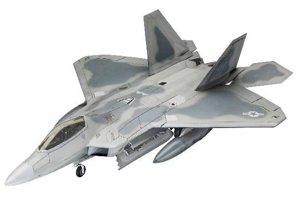 Revell Lockheed Martin F-22A Raptor 1:72 in the group Sport, leisure & Hobby / Hobby / Plastic models / Airplanes/Helicopters at TP E-commerce Nordic AB (C30565)