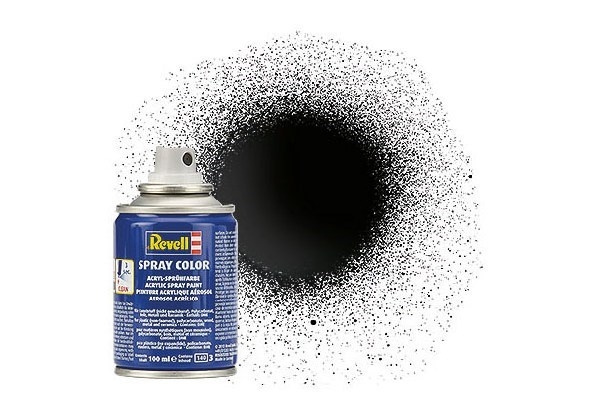 Revell Spray black gloss 100 ml. in the group Sport, leisure & Hobby / Hobby / Hobby colors / Revell / Spray paint at TP E-commerce Nordic AB (C30620)