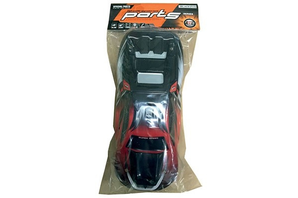 BLACKZON 1508 Car Shell red in the group TOYS, KIDS & BABY PRODUCTS / Radio controlled / Spare parts & Extra accessories / Blackzon at TP E-commerce Nordic AB (C30638)
