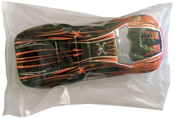 BLACKZON Car shell orange in the group TOYS, KIDS & BABY PRODUCTS / Radio controlled / Spare parts & Extra accessories / Blackzon at TP E-commerce Nordic AB (C30648)