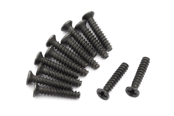 BLACKZON Countersunk Self Tapping Screws KBHO2.3*12mm in the group TOYS, KIDS & BABY PRODUCTS / Radio controlled / Spare parts & Extra accessories / Blackzon at TP E-commerce Nordic AB (C30753)