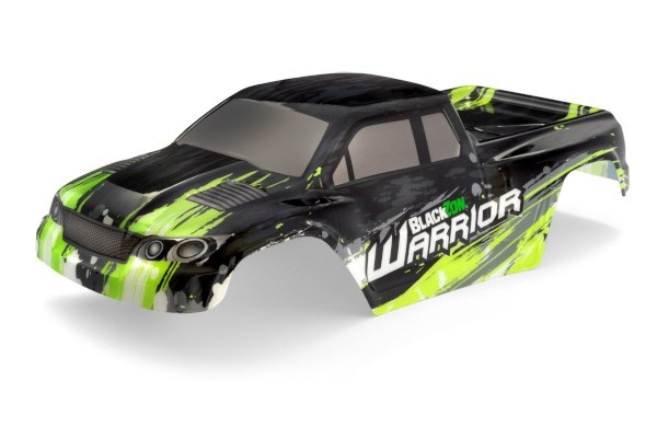 Blackzon Warrior Bodyshell (Black/Green) in the group TOYS, KIDS & BABY PRODUCTS / Radio controlled / Spare parts & Extra accessories / Blackzon at TP E-commerce Nordic AB (C30759)