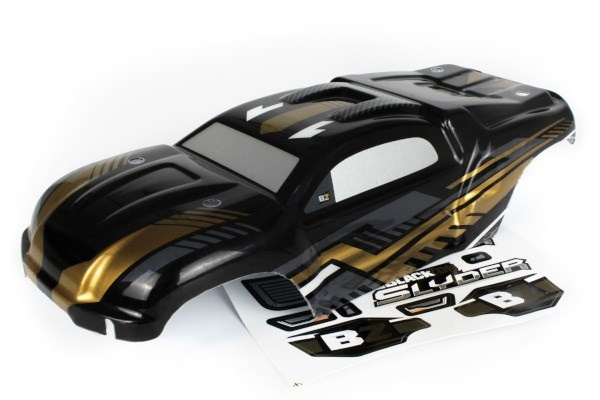 BLACKZON Slyder ST Body (Black/Gold) in the group TOYS, KIDS & BABY PRODUCTS / Radio controlled / Spare parts & Extra accessories / Blackzon at TP E-commerce Nordic AB (C30767)
