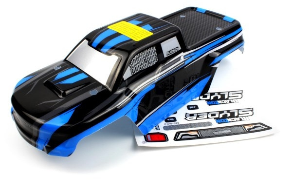 BLACKZON Slyder MT Body (Black/Blue) in the group TOYS, KIDS & BABY PRODUCTS / Radio controlled / Spare parts & Extra accessories / Blackzon at TP E-commerce Nordic AB (C30770)
