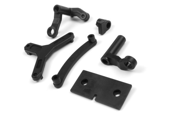 BLACKZON Steering Assembly & Servo Mount Set in the group TOYS, KIDS & BABY PRODUCTS / Radio controlled / Spare parts & Extra accessories / Blackzon at TP E-commerce Nordic AB (C30783)