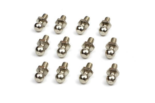 BLACKZON Ball Stud 4.8x12mm (12pcs) in the group TOYS, KIDS & BABY PRODUCTS / Radio controlled / Spare parts & Extra accessories / Blackzon at TP E-commerce Nordic AB (C30800)