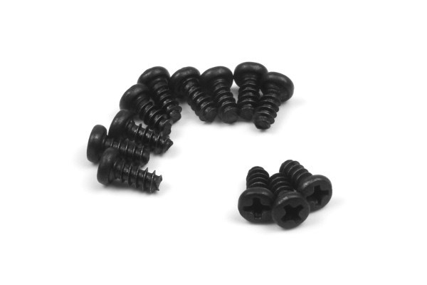 BLACKZON Pan Head Self Tapping Screws 6x6mm (12pcs) in the group TOYS, KIDS & BABY PRODUCTS / Radio controlled / Spare parts & Extra accessories / Blackzon at TP E-commerce Nordic AB (C30809)