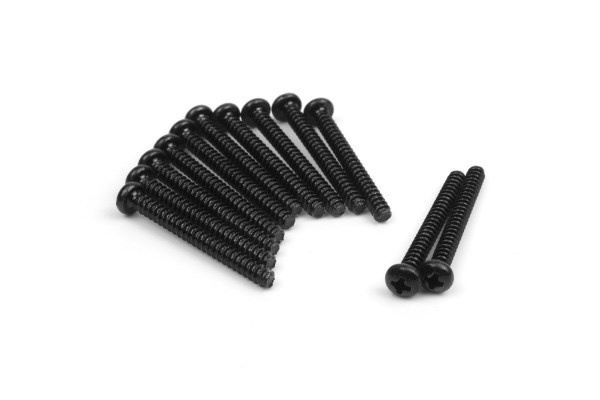 BLACKZON Pan Head Self Tapping Screws 6x25mm (12pcs) in the group TOYS, KIDS & BABY PRODUCTS / Radio controlled / Spare parts & Extra accessories / Blackzon at TP E-commerce Nordic AB (C30813)