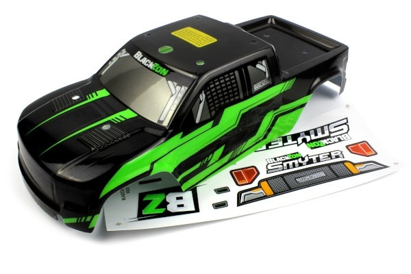 BLACKZON Smyter MT Body (Black/Green) in the group TOYS, KIDS & BABY PRODUCTS / Radio controlled / Spare parts & Extra accessories / Blackzon at TP E-commerce Nordic AB (C30829)