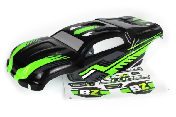 BLACKZON Slyder ST Body (Black/Green) in the group TOYS, KIDS & BABY PRODUCTS / Radio controlled / Spare parts & Extra accessories / Blackzon at TP E-commerce Nordic AB (C30853)