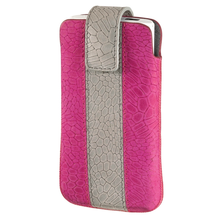 Hama Chic Case Mobile Phone Sleeve , size M, pink/grey in the group SMARTPHONE & TABLETS / Other accessories / Other at TP E-commerce Nordic AB (C30862)