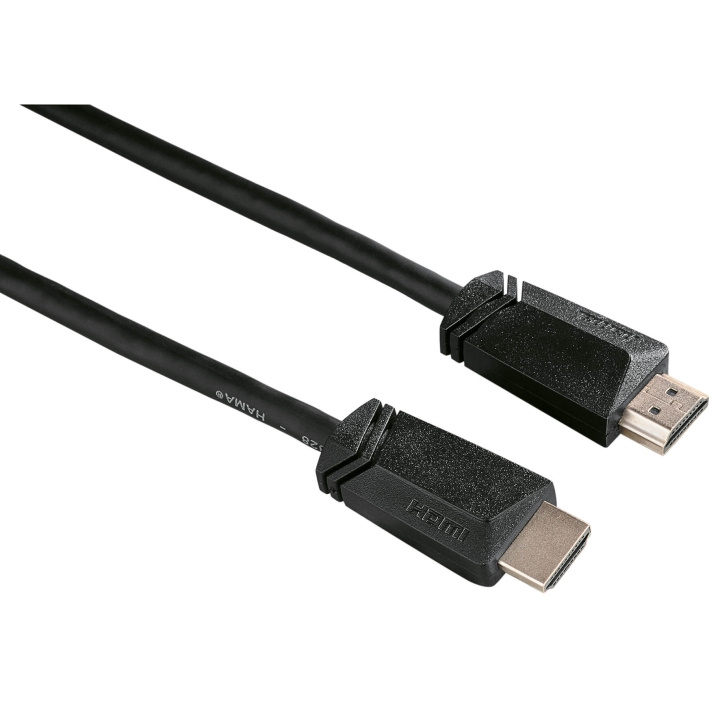 Hama Kabel HDMI High Speed Svart 3.0m in the group HOME ELECTRONICS / Cables & Adapters / HDMI / Cables at TP E-commerce Nordic AB (C30868)
