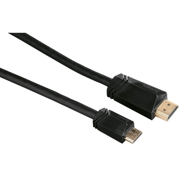 Hama Kabel HDMI Ethernet HDMI A-HDMI Mini C Svart 1.5m in the group HOME ELECTRONICS / Cables & Adapters / HDMI / Cables at TP E-commerce Nordic AB (C30875)