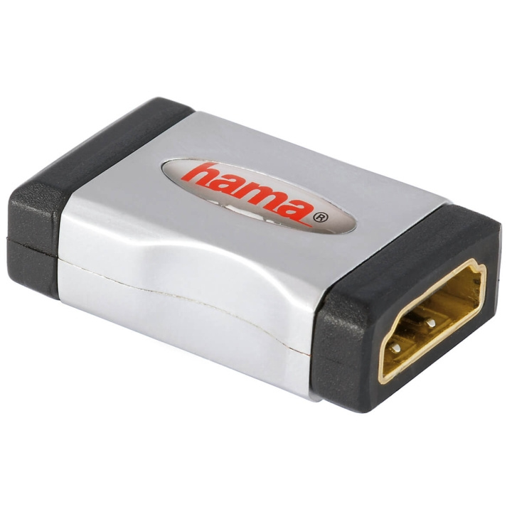 Hama Adapter HDMI Hona-Hona Guld Svart in the group HOME ELECTRONICS / Cables & Adapters / HDMI / Adapters at TP E-commerce Nordic AB (C30886)