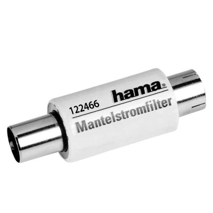 Hama Adapter Antenn 75dB Strömfilter in the group HOME ELECTRONICS / Cables & Adapters / Antenna cables & Accessories / Accessories at TP E-commerce Nordic AB (C30902)