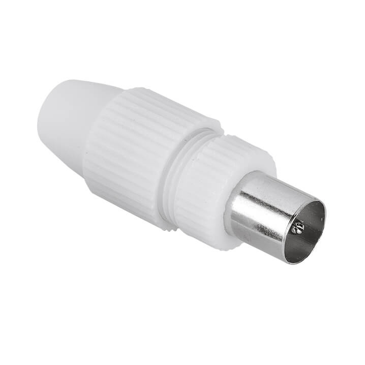 HAMA Antenna Plug, coaxial, can be clamped in the group HOME ELECTRONICS / Cables & Adapters / Antenna cables & Accessories / Accessories at TP E-commerce Nordic AB (C30904)