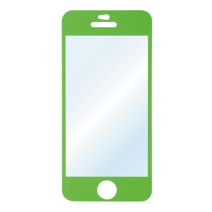 Hama Skärmskydd iPhone5/S/C GRÖN 1-pack in the group SMARTPHONE & TABLETS / Phone cases / Apple / iPhone 5/5S/SE / Screen protectors at TP E-commerce Nordic AB (C30908)