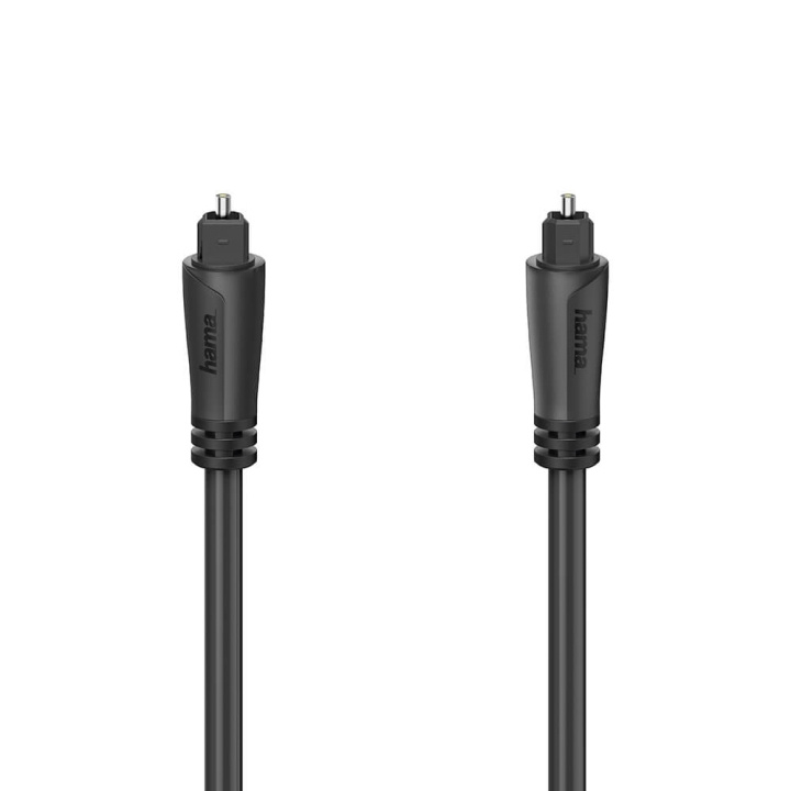 Hama Cable ODT Black 0.75m in the group HOME ELECTRONICS / Cables & Adapters / Audio Digital at TP E-commerce Nordic AB (C31016)
