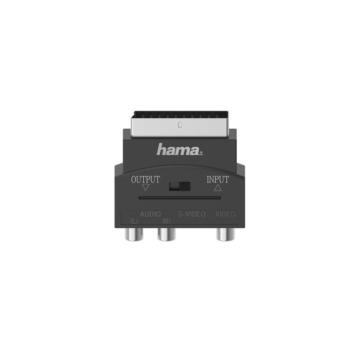 Hama Video Scart-S-VHS/3x Phono in the group HOME ELECTRONICS / Cables & Adapters / Scart at TP E-commerce Nordic AB (C31034)