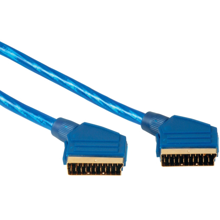 Hama Kabel Scart 25p Bulk Blå 1.5m in the group HOME ELECTRONICS / Cables & Adapters / Scart at TP E-commerce Nordic AB (C31064)