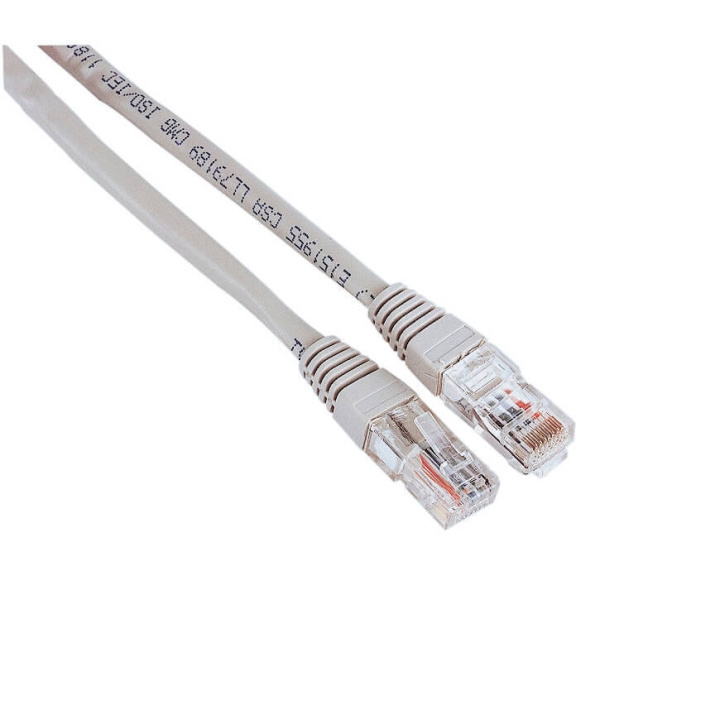 Hama Kabel Nätverk CAT5e UTP 10p Bulk Grå 10m in the group COMPUTERS & PERIPHERALS / Computer cables / Network cables / Cat5e at TP E-commerce Nordic AB (C31071)