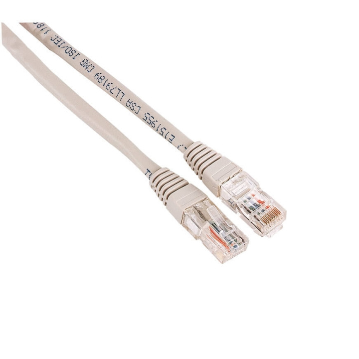 Hama Kabel Nätverk CAT5e UTP 10p Bulk Grå 20m in the group COMPUTERS & PERIPHERALS / Computer cables / Network cables / Cat5e at TP E-commerce Nordic AB (C31072)