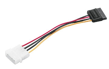 Hama Power Supply Cable 5.25 - ser ial ATA in the group COMPUTERS & PERIPHERALS / Computer cables / Internal / SATA at TP E-commerce Nordic AB (C31079)