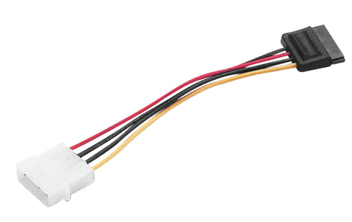 Hama Kabel SATA Intern Ström 5.25 0.5m in the group COMPUTERS & PERIPHERALS / Computer cables / Internal / SATA at TP E-commerce Nordic AB (C31080)