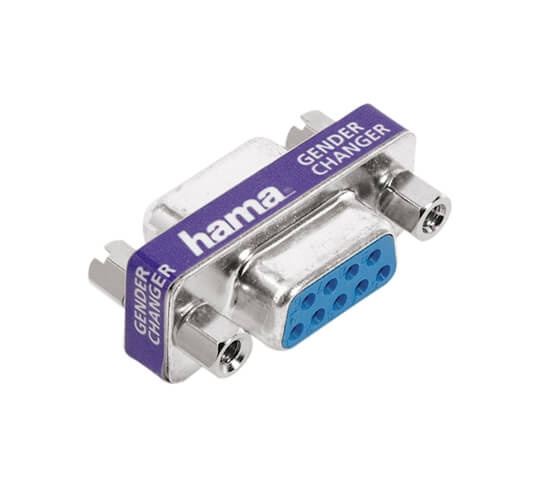 Hama Adapter 9pinD-9pinD Hona-Hona ST in the group COMPUTERS & PERIPHERALS / Computer cables / VGA / Adapters at TP E-commerce Nordic AB (C31082)