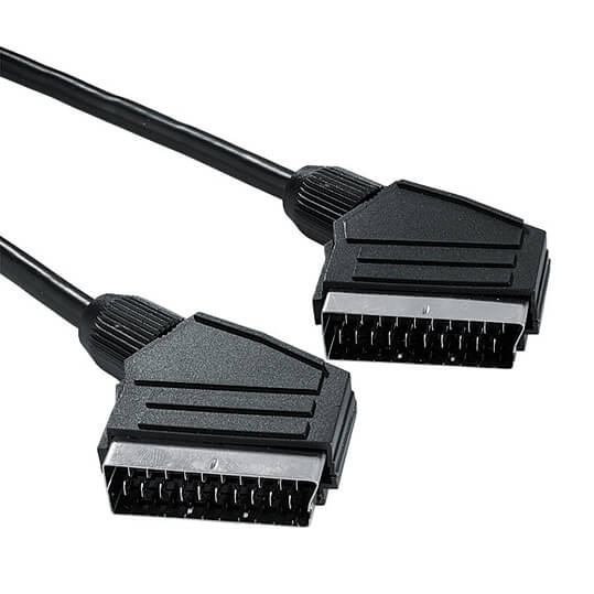 Hama Scart Connecting Cable, plug - plug, 4 m in the group HOME ELECTRONICS / Cables & Adapters / Scart at TP E-commerce Nordic AB (C31093)