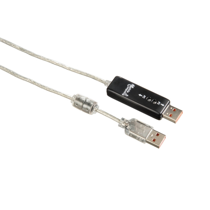 Hama USB 2.0 Linkkabel För att Koppla ihop Två Datorer in the group COMPUTERS & PERIPHERALS / Computer cables / USB / USB-A / Cables at TP E-commerce Nordic AB (C31114)